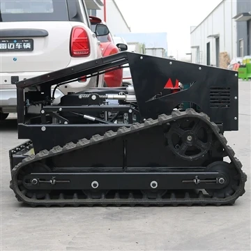 Paletli o'roq mashinasi gibrid maysa o'ruvchi robot maysazorni masofadan turi...